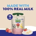 thumbnail image 4 of GoGo squeeZ Low Fat yogurtZ Strawberry Banana Yogurt Snack Pouches, 3 oz (16 pack), 4 of 11