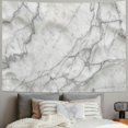 thumbnail image 2 of GOSMITH Tapestry Gray Black White Natural Marble Pattern Skin Wall Luxurious High Resolution Abstract Aged Home Decor Wall Hanging Living Room Bedroom Dorm Painting, 2 of 6