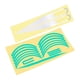 thumbnail image 2 of Conjunto de ers reflectantes, accesorios de alta visibilidad, señal de seguridad, ers laterales de advertencia para Verde blanco, 2 of 4