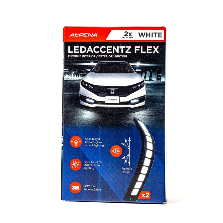 Alpena LEDAccentz Flex Automotive Interior and Exterior LED Accent Lighting Fits Cars Trucks and SUVs Walmart