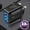 Black, variant on Kiplyki UK QC 3.0 Quick Charger 3A USB Plug Three Power Ports Travel Charger For Phone