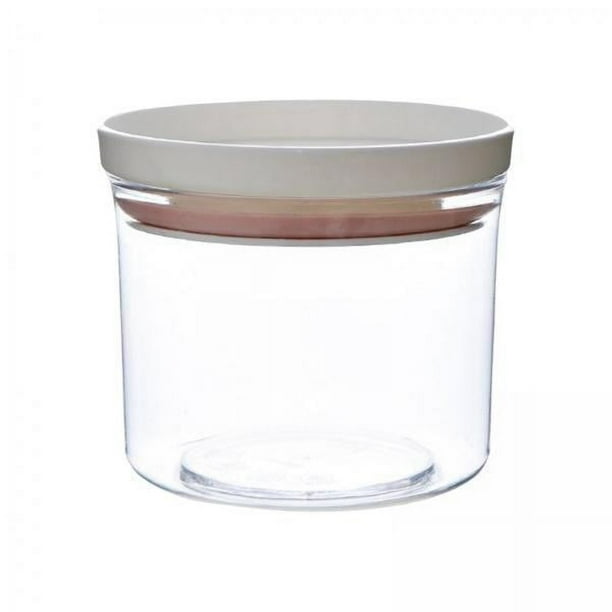 3 Tarros De Almacenamiento Con Tapas Herméticas, Tarro Transparente, Tarro De Almacenamiento De Alimentos Para Té, , Rosa, 250ML