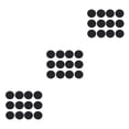thumbnail image 2 of Maoww 10 Pieces Puncture Patch Tire Patches Glueless Repair Tool Kit Flat Inner Bicycle Mountain Cycling Wear-resistant Type1 Type1 NO1, 2 of 6