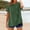 A90 Army Green, variant on Linen Shirts for Women Short Sleeve Crew Neck T Shirt Button Down Trendy Summer Tops Oversized Loose Fit Tshirt Dressy Casual Blouses Ofertas En s