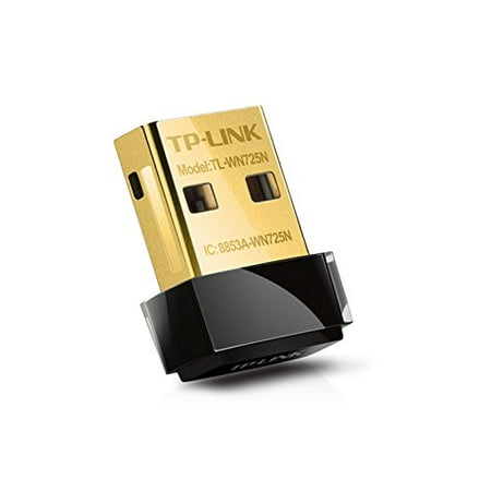 Network Link Pc - TP-Link TL-WN725N N150 USB wireless WiFi network Adapter for pc with SoftAP Mode - Nano Size, Compatible with Windows XP/7/8/8.1/10 - Mac OS 10.6~10.11 - Linux Kernal 2.6~3.16