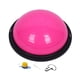 thumbnail image 5 of Banco de equilibrio infantil, plataforma de ejercicios con forma de media cúpula y bandas de resistencia. Rosa, 5 of 8