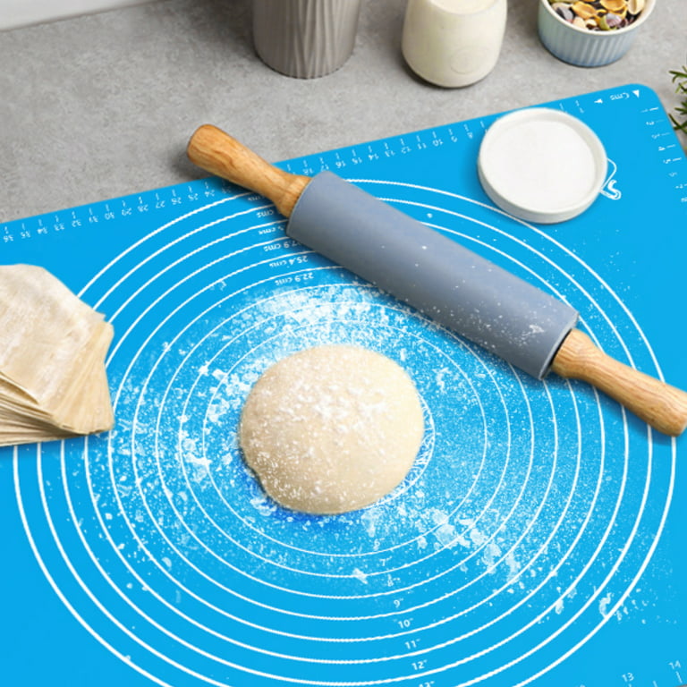 Maak een sneeuwpop stopcontact Dronken worden Pastry Mat for Rolling Dough Extra-large FDA Approved Silicone Pastry  Kneading Mat Board with Measurements Marking BPA Free Food Grade Non-stick  Non-slip Rolling Dough Baking Mat - Walmart.com