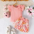 thumbnail image 6 of Fshinging 2025 Toddler Girls Outfits Spring And Autumn Long Sleeve Heart Blouse + Bow Skirt 2 Piece Set Clothes Sets Size 2-3 Years, 6 of 7