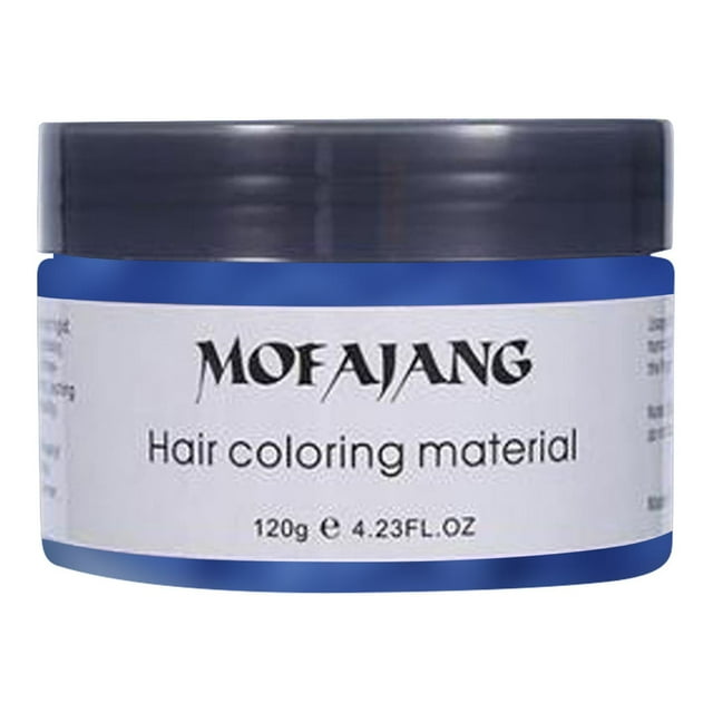 Boue pour Cheveux Batik pour Cheveux Teinture Perruque Jetable Crème pour Cheveux Cire de Teinture