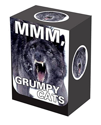 MMM GRUMPY CATS LEGION SUPPLIES DECK BOX CARD BOX  FOR MTG POKEMON 