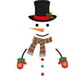 thumbnail image 2 of Ganfancp Nueva Navidad Muñeco de Nieve Pegatinas para Puertas de Dormitorio y Decoración Del Hogar Pegatinas de Pared Liquidación Ventas Hoy Ofertas Prime 1X Navidad Simple Caricatura Muñeco de Nieve, 2 of 6