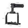thumbnail image 5 of Andoer Camera Cage + Top Handle Kit Aluminum Alloy Camera Video Cage With Cold Shoe Mounts Numerous, 5 of 5