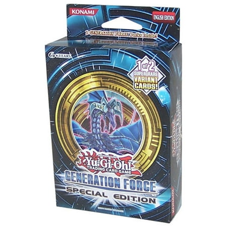 Yu-Gi-Oh Cards Zexal - Generation Force *Special Edition* (3 Booster Packs & Limited Edition