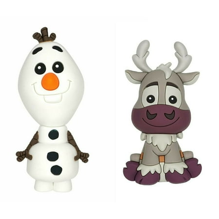 

Frozen 2 Olaf and Sven 3D Kitchen Refrigerator Magnet Gift Set (2 pack)