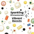 thumbnail image 5 of Tania 5/8"  Rhinestone Beaded Iron-On Trim by the yard (Sold by the Yard), 5 of 5