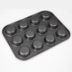 thumbnail image 2 of Juego de 1 molde para muffins de acero al carbono antiadherente negro (M) Sailing Electrónica, 2 of 5