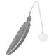 thumbnail image 4 of Unique Bookmark Crystal Silver Compact and Portable for Reading Antique Chain Bookmarks, 4 of 5