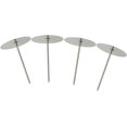 thumbnail image 1 of HJ Garden 4pcs 304 Stainless Steel Decorating Nails Flower Nail Flowers Making Tools Cake Cupcake Baking Decor Tools, 1 of 5