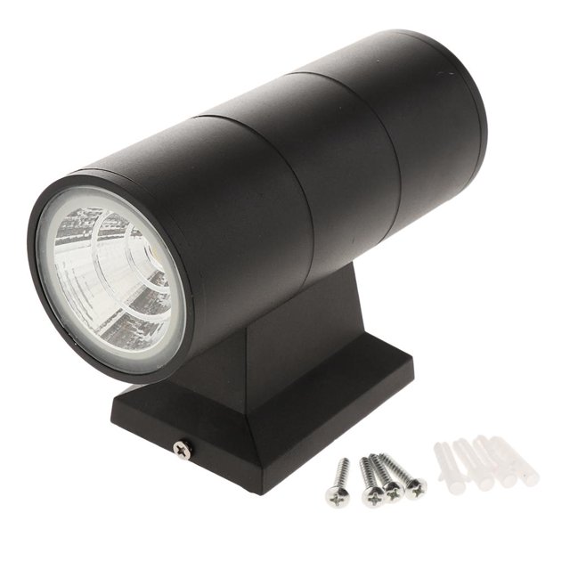 Lámpara de Pared Exterior Luz Decorativos Suministros de Laboratoria Negocio Científico 6W 3000K Baoblaze Lámpara de pared para exteriores