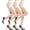 White, variant on 3 Pairs Women's Sheer Tights - 20D Control Top Pantyhose with Reinforced Toes