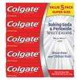 thumbnail image 4 of Colgate Baking Soda and Peroxide Flavor, Whitening Toothpaste 5 Pack. 8 Ounces., 4 of 6