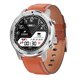 thumbnail image 3 of Reloj inteligente para mujer, pulsera inteligente, rastreador de actividad física, sensor de frecuencia cardíaca resistente al agua, naranja, correa de goma Inevent EL2540-05B, 3 of 7