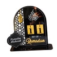 thumbnail image 3 of Muslim Ramadan Advent Calendar Ornament A acrílico Centro de mesa decorativa 7.8x7.8 pulgadas para la reunión familiar multifuncional Estilo C, 3 of 8