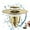 Gold, variant on Universal 2 in 1 Bathroom Sink Stopper, Pop Up Bathroom Sink Drain Strainer with Anti-Clogging Filter Basket, Bathroom Drain Stopper Sink Plug for 1.06"-1.65" Basin Drain Holes