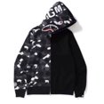 thumbnail image 1 of Sweat à Capuche Tête de Requin pour Hommes et Femmes Imprimé Numérique 3D Mode Sweat à Capuche Fermeture Éclair Robe Requin, 1 of 5