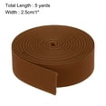 thumbnail image 2 of Elastic Bands for Sewing 1"(2.5cm) 5 Yard Brown Knit Elastic Spool for Wigs, Waistband, Pants, 2 of 6