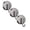 Silver, variant on ZOURIH Wreath Hangers for Front Door,Extra Large Suction Cup Hooks,Heavy Duty 2.3" Hooks for Garland,No tools,No Damage Wreath Holder for Glass Windows Shower,Hold Up to 18 Lbs,White