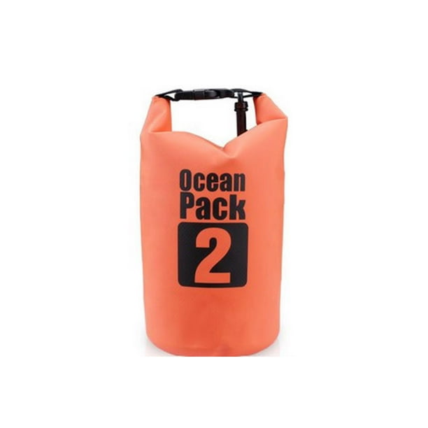 Soidarity Almacenamiento de bolsas Natación Bolsas livianas a prueba de humedad Paquete seco simple Pañuelos móviles Rastreo Kayak al aire libre Deportes acuáticos Naranja Soidarity OD029440-01