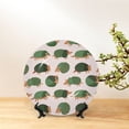thumbnail image 6 of Honeii Cute Armadillo Print Elegant Bone China Decorative Plate, Porcelain Plate,Art Crafts,Ceramic Ornaments for Home Office Wall Decor-8in, 6 of 6