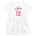 thumbnail image 3 of Inktastic Always Axolotl Questions Cute Curious Axolotl Girls Toddler Dress, 3 of 5
