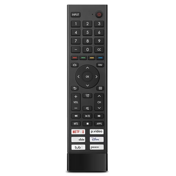 Replacement for Hisense Smart TV Remote Control, Compatible with Hisense 4K UHD Series Android Smart TVs. (NO Voice Function) ERF3J80H ERF3A90