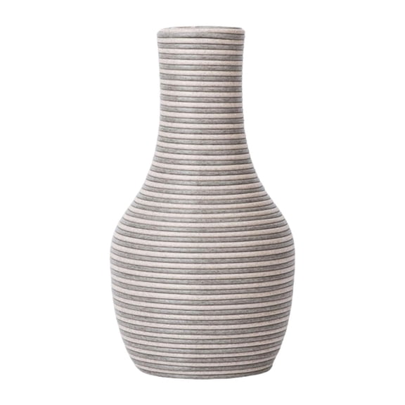 yotijay Hand Woven Vase Housewarming Vase Crafts Plants Flower Container Decorative Vase Two Color