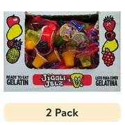 (2 pack) Bolis Jiggli Jelz Jelly Assorted Flavors, 10 ct
