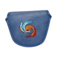 thumbnail image 1 of LOVIVER Golf Mallet Putter Head Cover Protective Lining Sleeve Golf Club Cover Dark Blue, 1 of 8