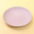 thumbnail image 1 of Trash Tray Rubbish Creative Feel Comfortable Use With Confidence Specialty Plate Plastic Disc Not Easily Broken Table Small Disc Purple Small, 1 of 6