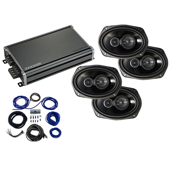 Fits Dodge Caravan 2008-2019 Factory Speaker Upgrade Package Harmony R69 CXA3604
