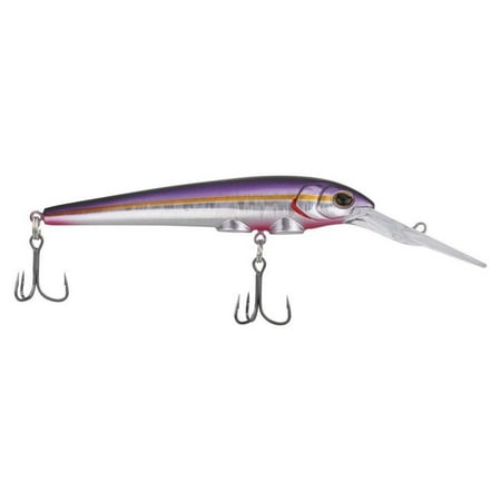 Berkley Deep Hit Stick Fishing Lure Slick Alewife 1/3 oz 3.75in Wide Aggressive Tail Action and Beefier Profile Equipped with Sharp Fusion19 Hook
