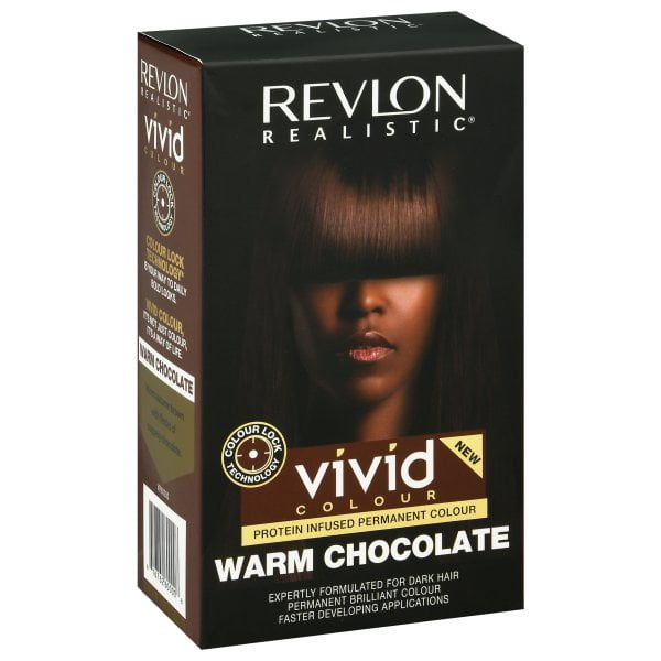 Revlon Realistic Vivid Colour Protein Infused Permanent Colour Warm Chocolate