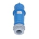 thumbnail image 2 of Toma industrial IP44 impermeable con contacto de latón, conector de aviación, 2P+T, 32 A, CA 220-240 V, 2 of 12