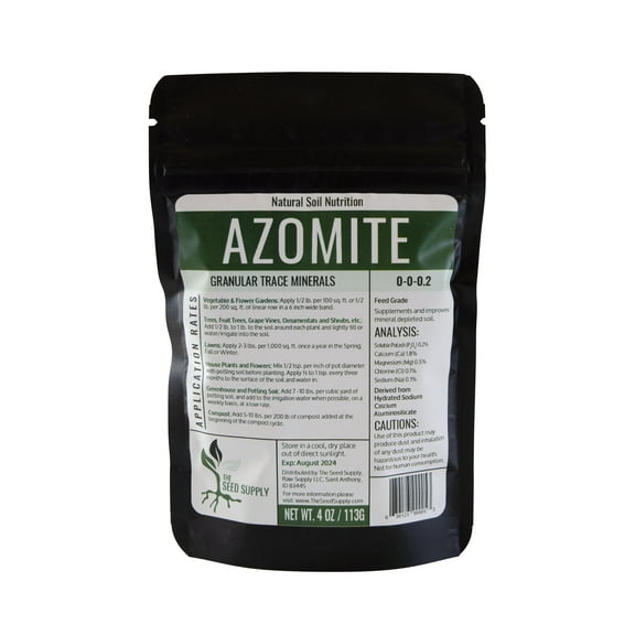 4 oz Granular Azomite Trace Mineral Fertilizer