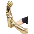 thumbnail image 4 of LinYooLi Gants de Cosplay en Satin Métallique Long 17 Pouces pour Femmes, 4 of 6