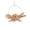 Rose Gold, variant on Zjdatm 4th of July Patriotic Wreath Macrame Rings with Lights, Independence Day Flower Hoop Wreaths for Front Door Indoor Outdoor Party Wall Decor