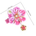 thumbnail image 2 of FESTFENDS 2Ud Para Tipo Barrette De Tela Para Sofisticada, 2 of 6
