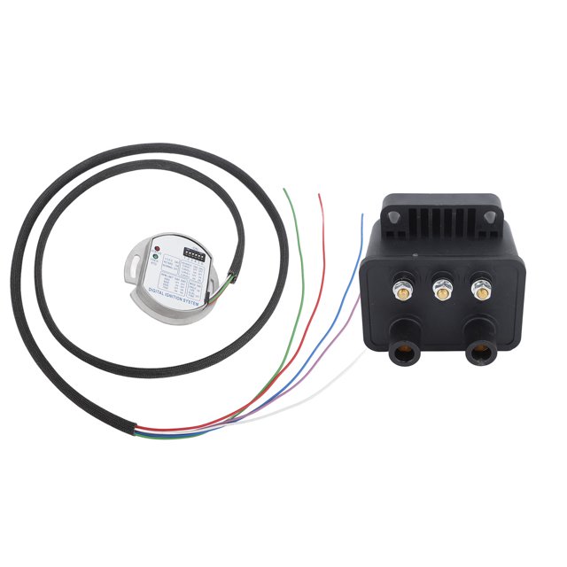 KTSE Kit De Bobina De Encendido De Módulo De Encendido Programable 53‑660, Módulo De Encendido Programable 53‑660 Kit De Bobina De Encendido De Fuego único Para Shovelhead Evolution