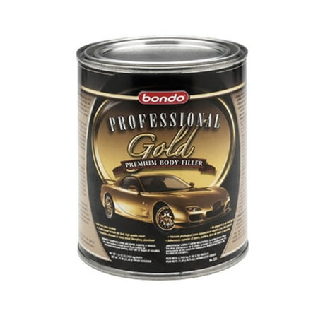 3M Bondo 00233 Professional Gold Body Filler, 1 Quart