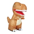 thumbnail image 1 of lionlar Inflatable Dinosaur Remote Control Toy Christmas Birthday Gift 360 degree Rotation Brown, 1 of 9